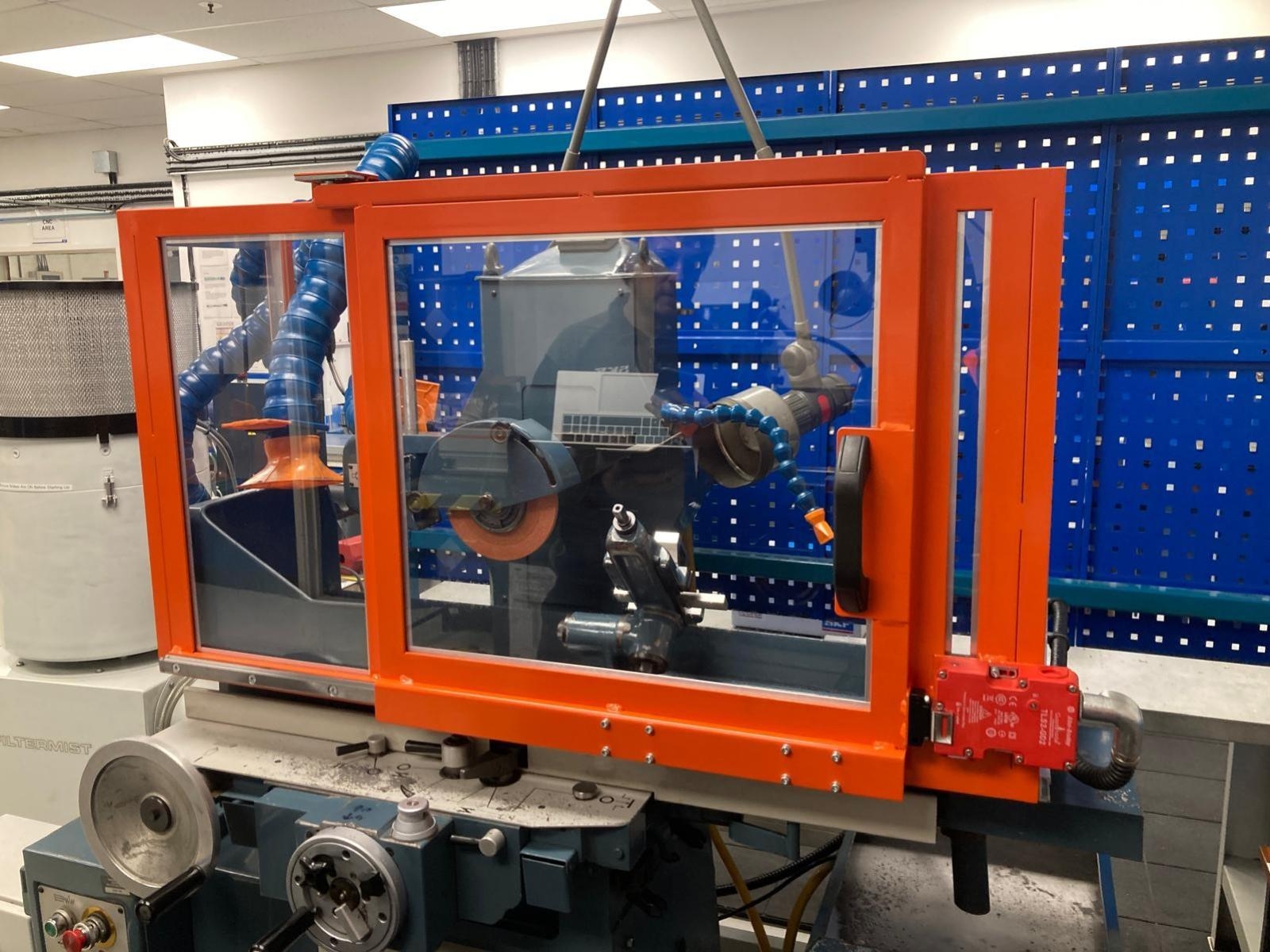 Surface Grinder Guard with Sponmech Electrical Control Panel Gallery