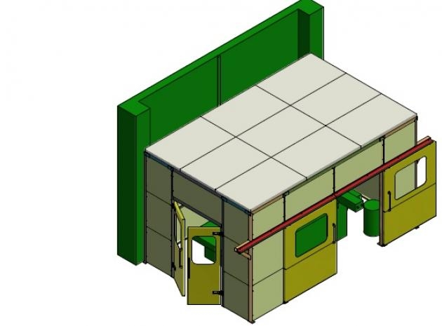 Noise Control Enclosure for CNC Router Machines