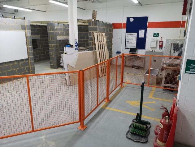 Educational Segregation Safety Fencing 