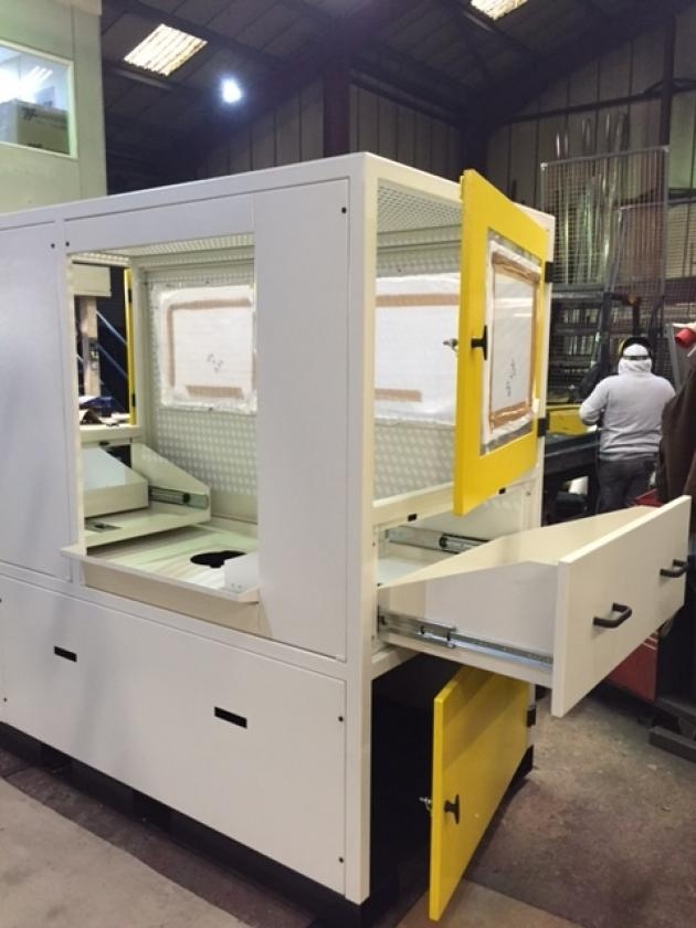 One of our latest Robot Machine Loader Guards