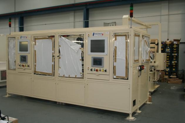 Welding machine cell