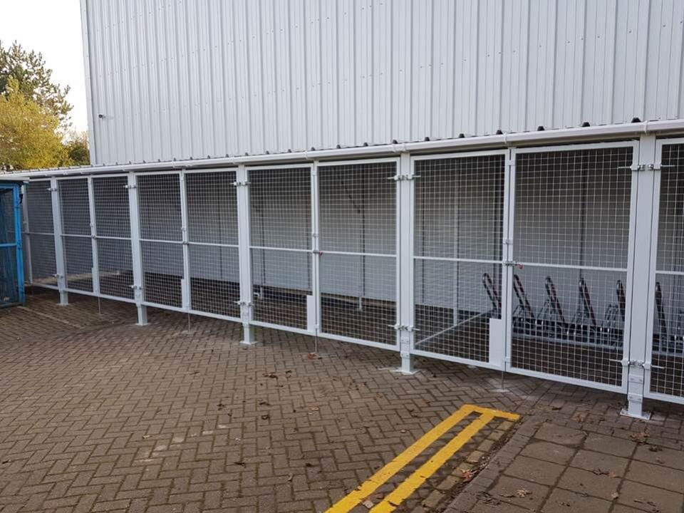 Bike Shed Enclosure Sponmech