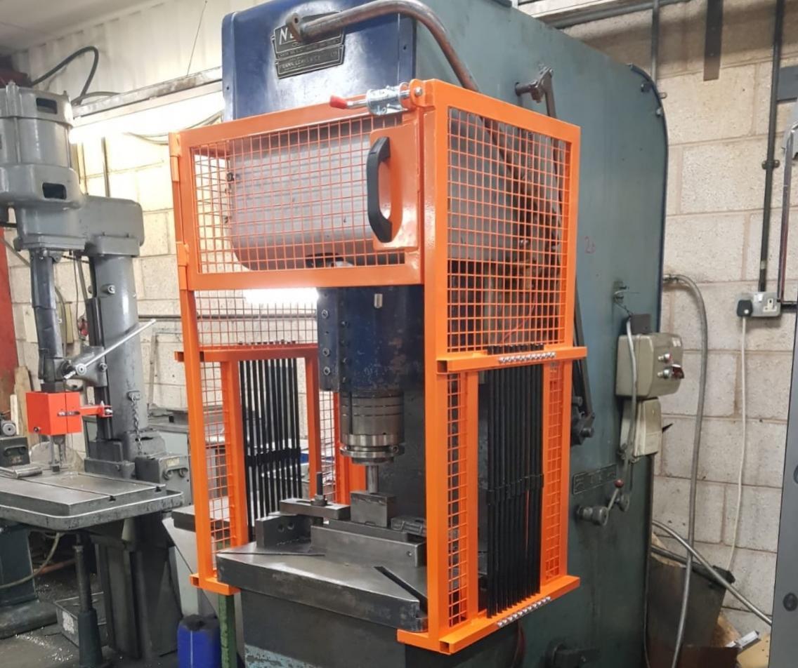 Hydraulic Press Guards Bespoke Gallery