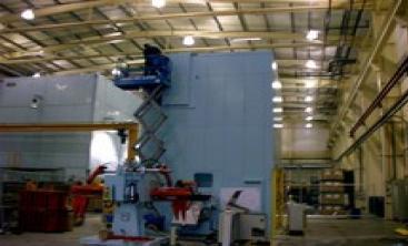 A No More Noise Steel Enclosure Assembled on Site