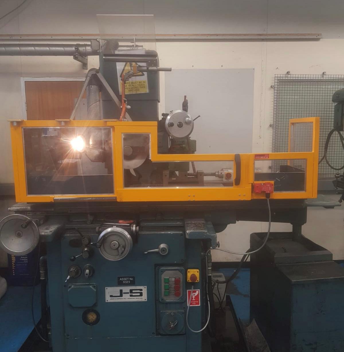 Surface grinder guard