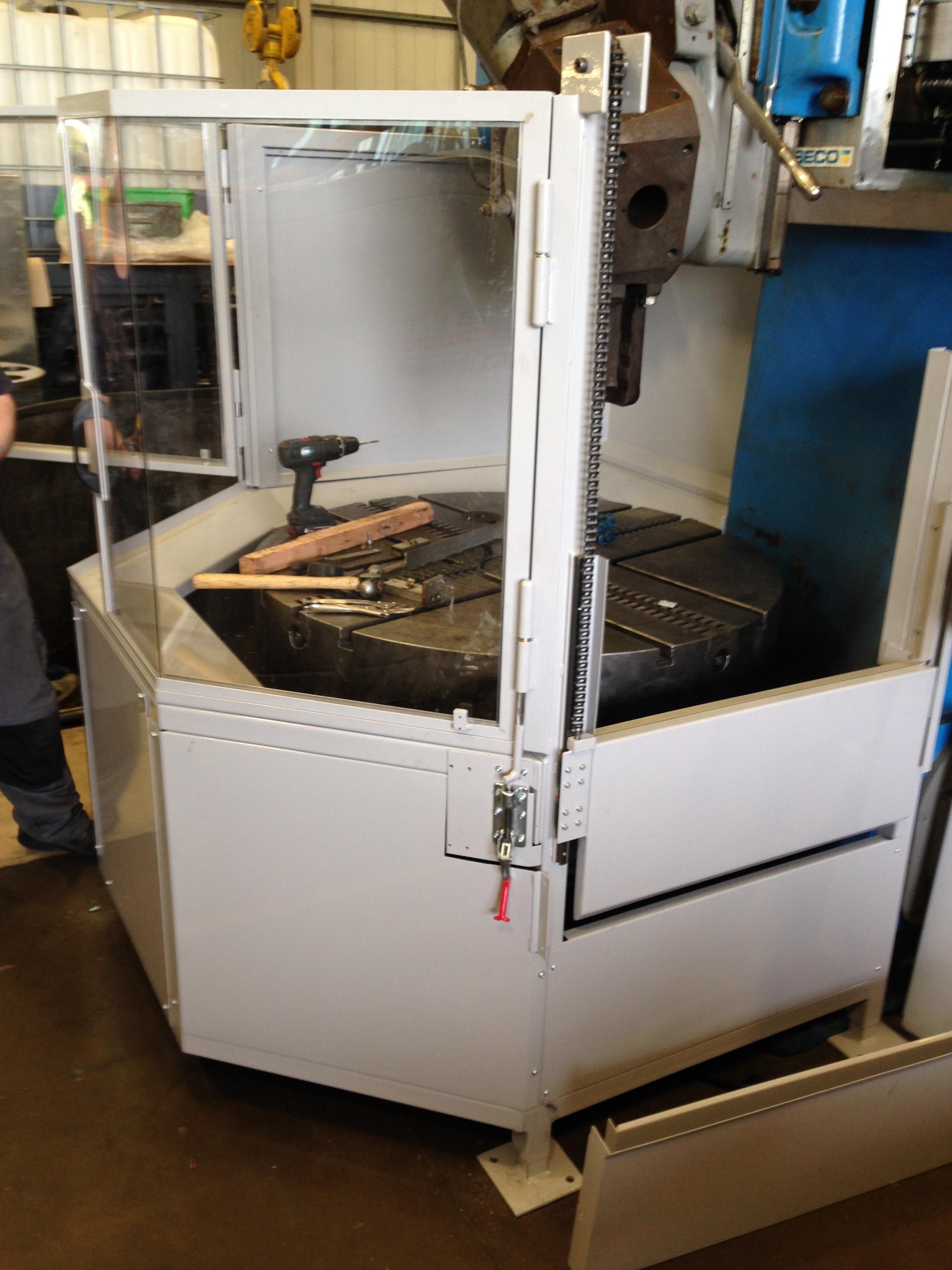 Webster and Bennett Guard powder coated white 