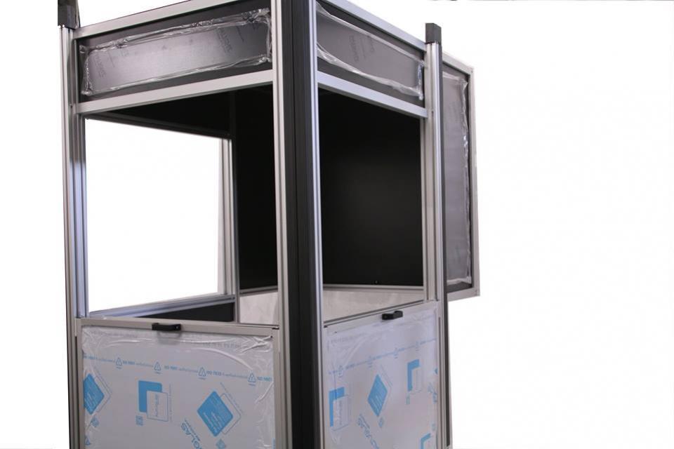 Aluminium Machine guards and Nuclear Safety guards