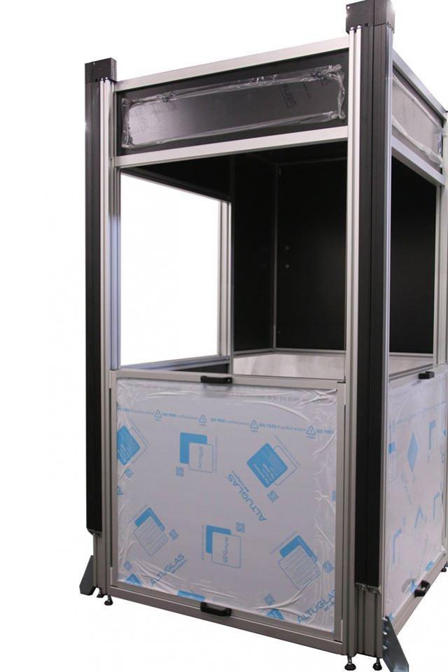 Aluminium Machine Guards and Nuclear Safety Guards 