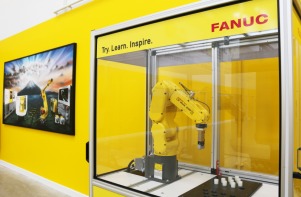 Sponmech Robot Guarding at FANUC's new Training Academy 