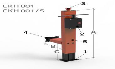 {Chuck Key Holder for lathes}